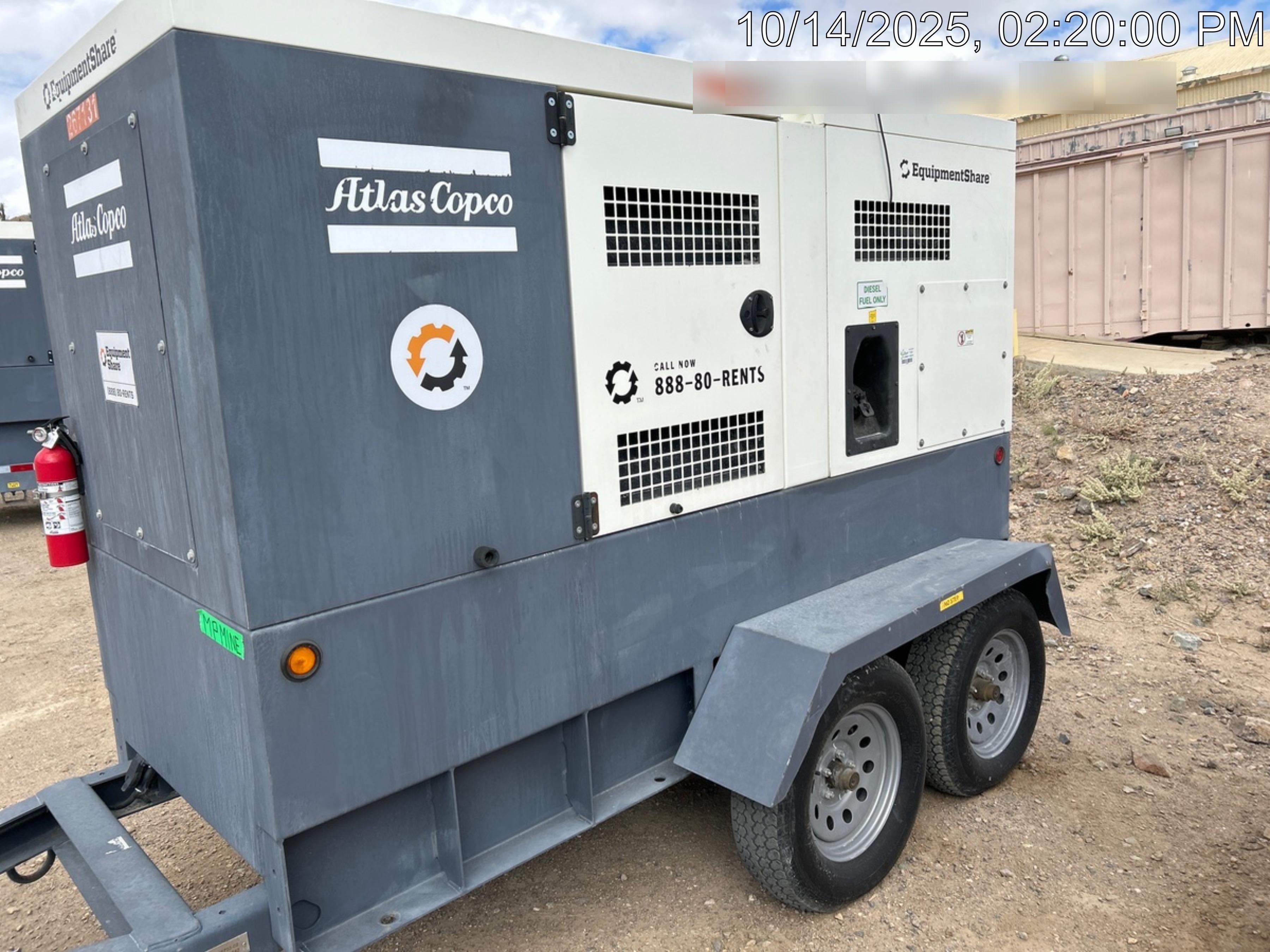 2022 ATLAS COPCO QAS 125