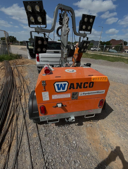 2024 Wanco WLTT-4MM4K Diesel, Deep Sea Controller, Shore Power Plug, Auto Start, (4) 350W LED Floodlights, 4kW Generator, 60 Gal Fuel Tank, 2" Ball, T3