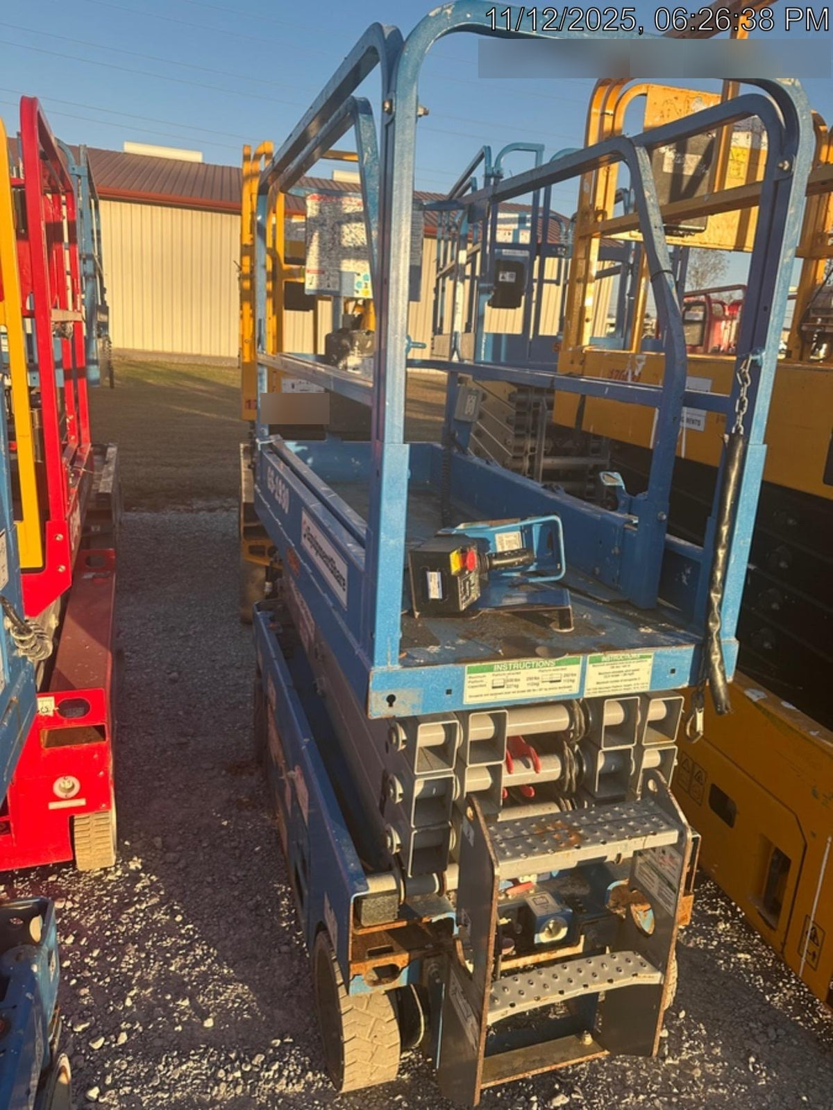 2020 Genie GS-1930 Fixed rails with chain entry gate - Pre A92.20