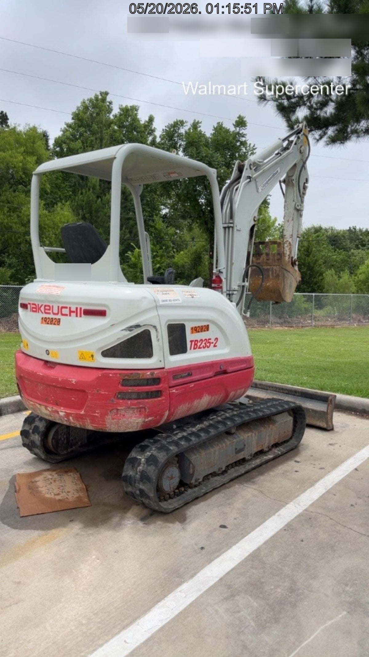 2021 TAKEUCHI TB235-2R