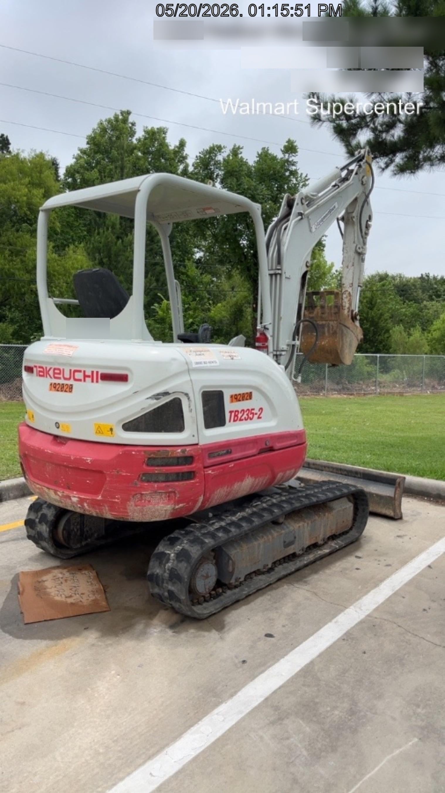 2021 TAKEUCHI TB235-2R