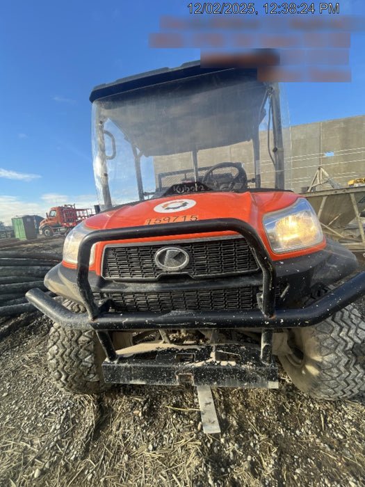 2021 Kubota RTV-X1140W-H Plastic Canopy, Windshield Acrylic Clear, LED Strobe Light, Wire Harness Kit, Back up Alarm