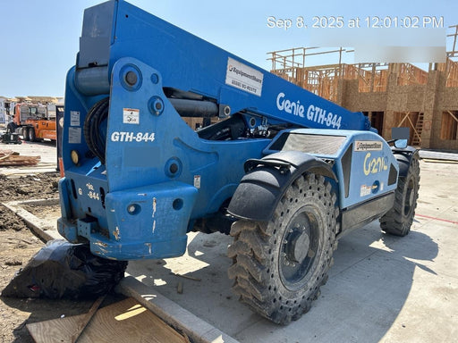 2018 Genie GTH-844 Genie GTH-844 w/Open ROPS, Solid Tires, beacon/work lights, 60" carriage/forks