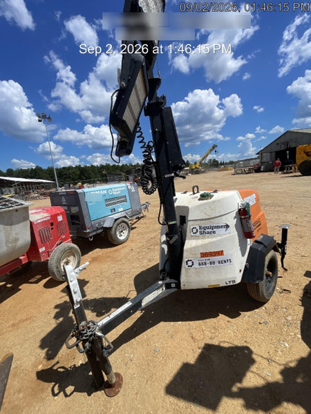 2023 Generac MLT2 Diesel, Flex Switch 120V Input, Powerzone Controller, 
(4) 320W LED Lights, 4kW Generator, 39.9 Gal Fuel Tank, 2" Ball, T3
