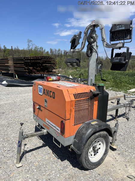 2024 Wanco WLTT-4MM4K Diesel, Deep Sea Controller, Shore Power Plug, Auto Start, (4) 350W LED Floodlights, 4kW Generator, 60 Gal Fuel Tank, 2" Ball, T3
