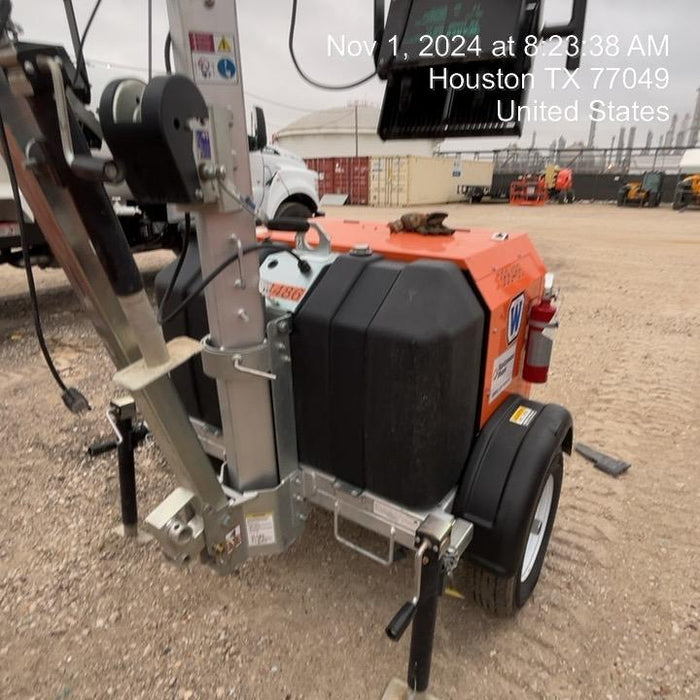 2024 Wanco WLTT-4MM4K Diesel, Deep Sea Controller, Shore Power Plug, Auto Start, (4) 350W LED Floodlights, 4kW Generator, 60 Gal Fuel Tank, 2" Ball, T3