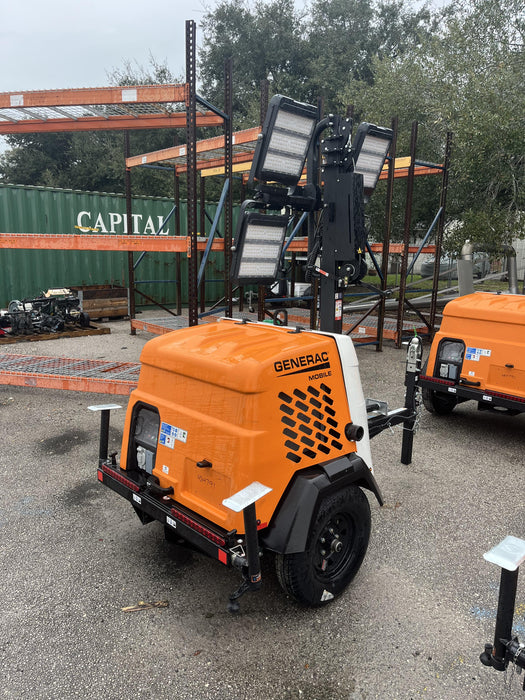 2025 Generac MLT6SMDS Diesel, Mitsubishi / Final Tier 4 Engine, 10.5 HP @ 1800 RPM, (4) 320W G4 LED's, Brushless Excitation, Capacitor Regulated, Vertical Mast, Manual Winch, 5kW Export Power, Power Zone Auto Light Controller