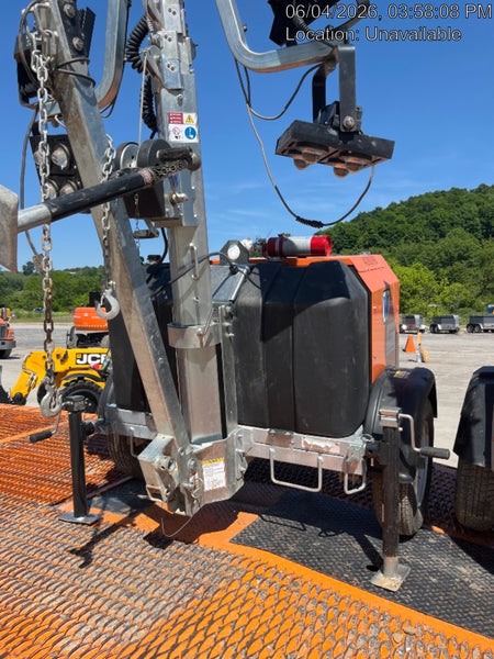 2024 Wanco WLTT-4MM4K Diesel, Deep Sea Controller, Shore Power Plug, Auto Start, (4) 350W LED Floodlights, 4kW Generator, 60 Gal Fuel Tank, 2" Ball, T3