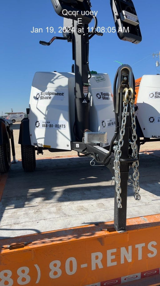 2023 Generac MLT2 Diesel, Flex Switch 120V Input, Powerzone Controller, 
(4) 320W LED Lights, 4kW Generator, 39.9 Gal Fuel Tank, 2" Ball, T3