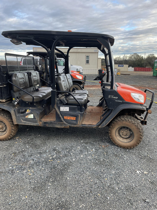 2022 Kubota RTV-X1140W-H Plastic Canopy, Windshield Acrylic Clear, LED Strobe Light, Wire Harness Kit, Back up Alarm