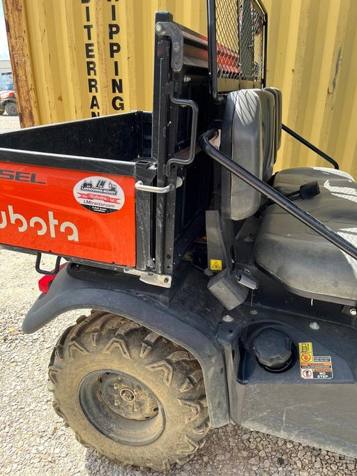 2022 Kubota RTV-X1140W-H Plastic Canopy, Windshield Acrylic Clear, LED Strobe Light, Wire Harness Kit, Back up Alarm