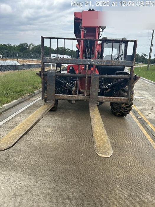 2019 Manitou MTA12042 Cab/Heat/Air, 120 HP, Solid Tires, Work Lights, Lift Hook, Auxiliary Hydraulics 66" Carriage and 60" Forks