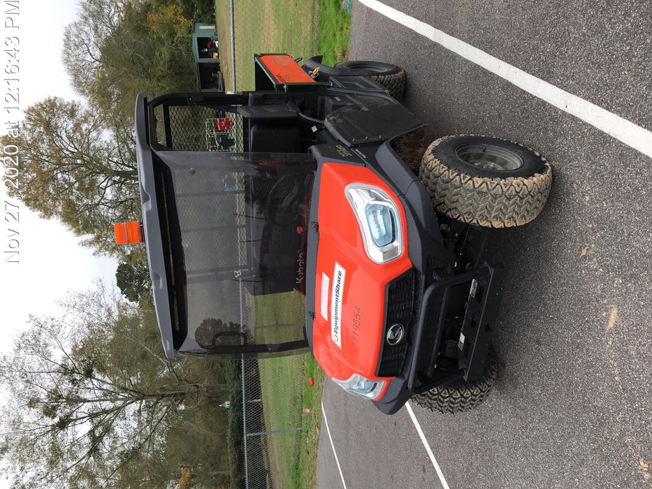 2020 Kubota RTV-X1120G-H ROPS, windshield, 4x4, Bed liner, Strobe Light, Back up Alarm, Fire ext., Plant Ready