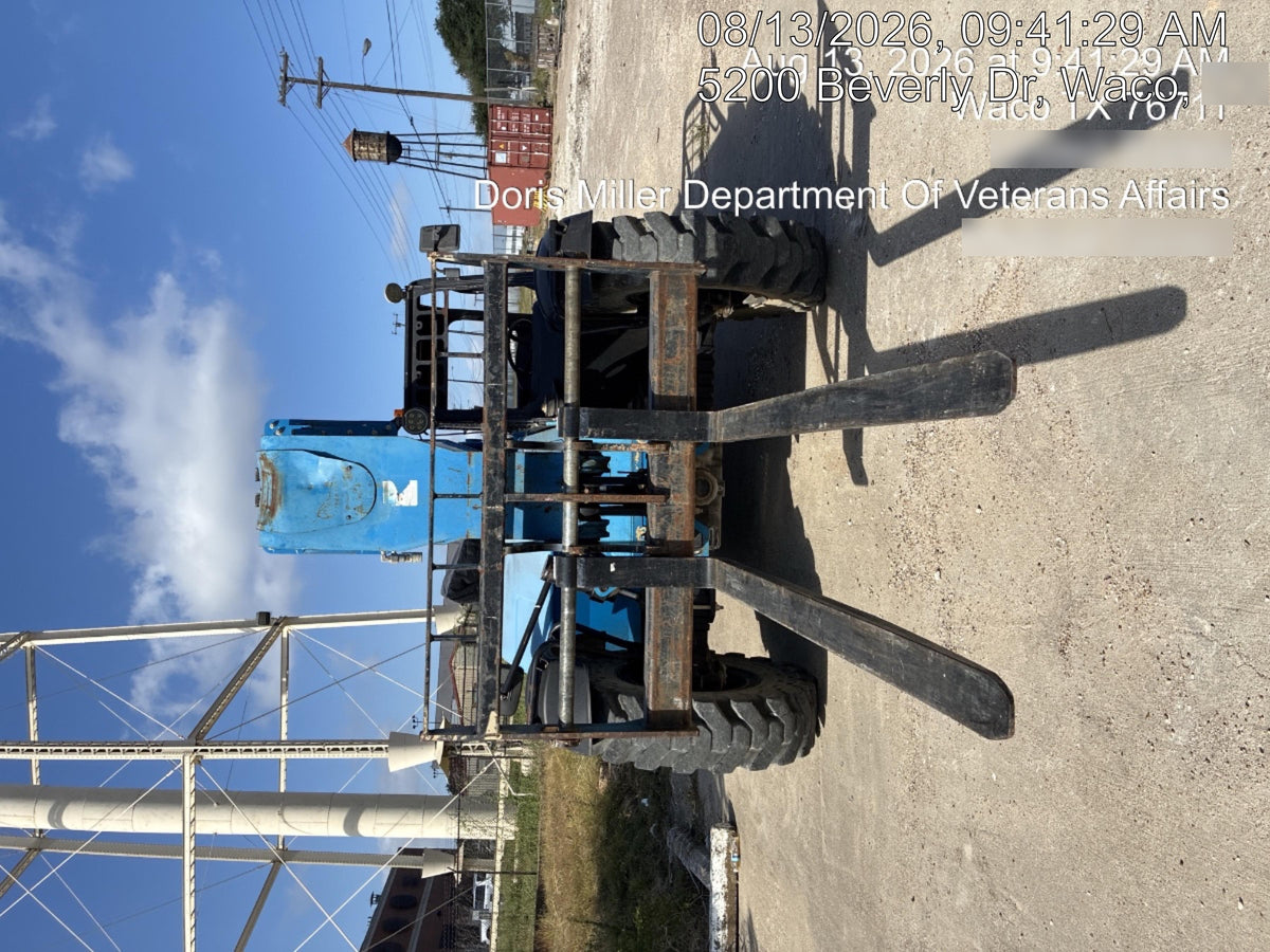 2019 Genie GTH-844 Canopy, Solid RT Tires, LED Work Lights, Beacon 60" QA Carriage, 48" Forks