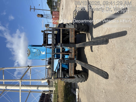 2019 Genie GTH-844 Canopy, Solid RT Tires, LED Work Lights, Beacon 60" QA Carriage, 48" Forks