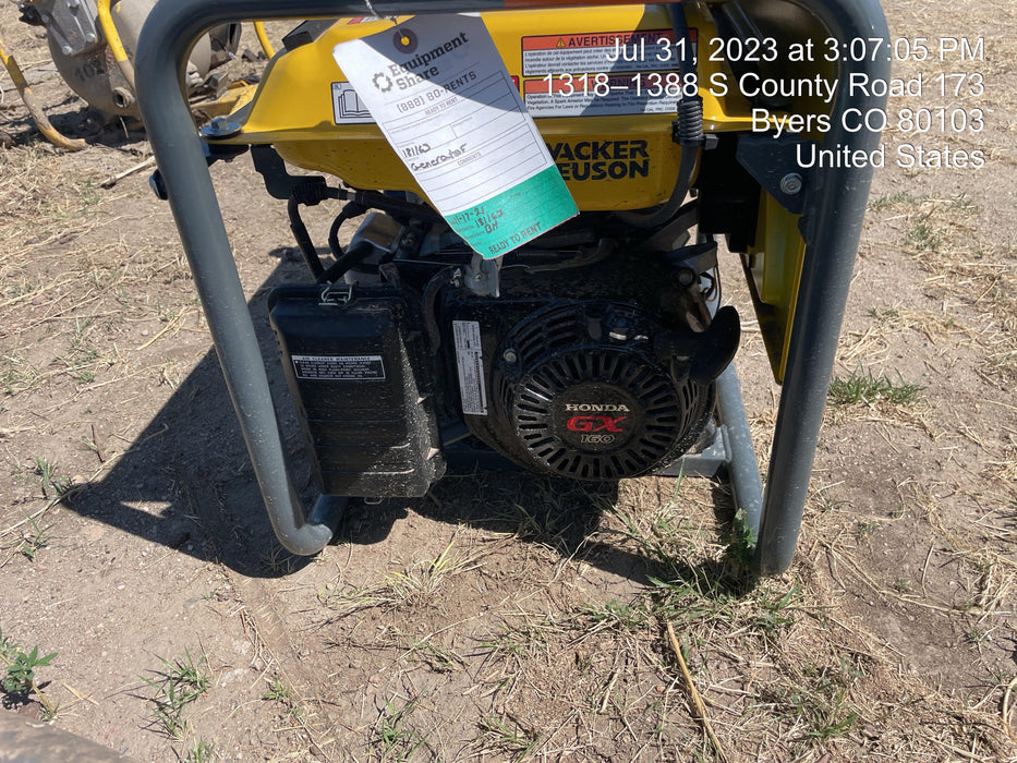 2021 WACKER NEUSON GP2500A