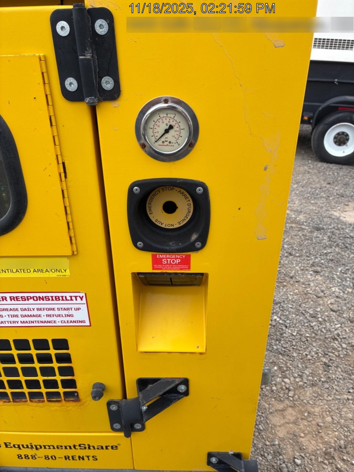 2021 ATLAS COPCO PAS 100 HF CS Enclosed