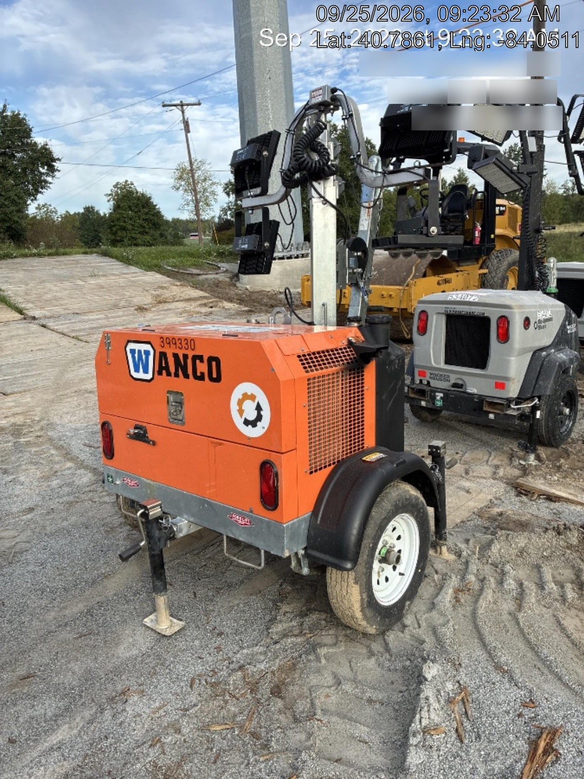 2024 Wanco WLTT-4MM4K Diesel, Deep Sea Controller, Shore Power Plug, Auto Start, (4) 350W LED Floodlights, 4kW Generator, 60 Gal Fuel Tank, 2" Ball, T3