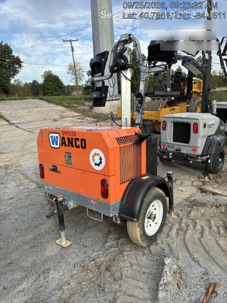2024 Wanco WLTT-4MM4K Diesel, Deep Sea Controller, Shore Power Plug, Auto Start, (4) 350W LED Floodlights, 4kW Generator, 60 Gal Fuel Tank, 2" Ball, T3