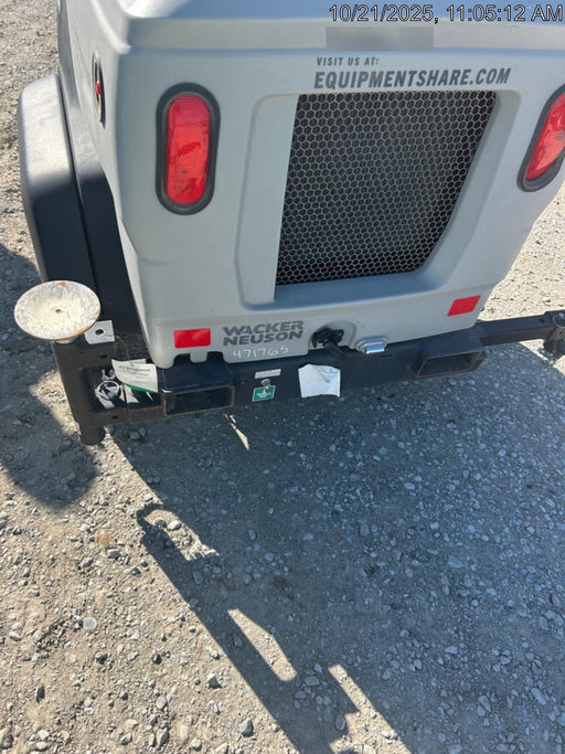 2024 Wacker Neuson LTT4 Diesel, Kohler KDW702, Deep Sea Controller, Auto Start, LED 320W, Bypass Outlet, T3