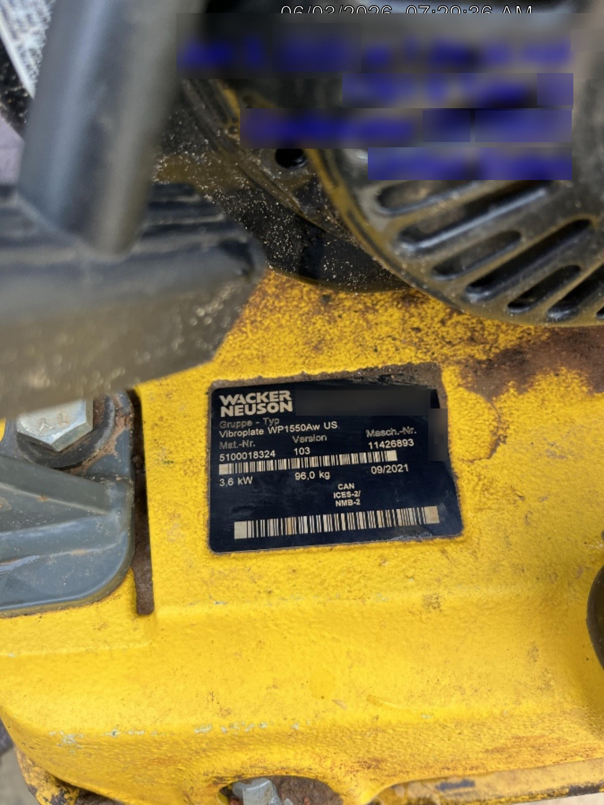 2022 WACKER NEUSON WP1550AW