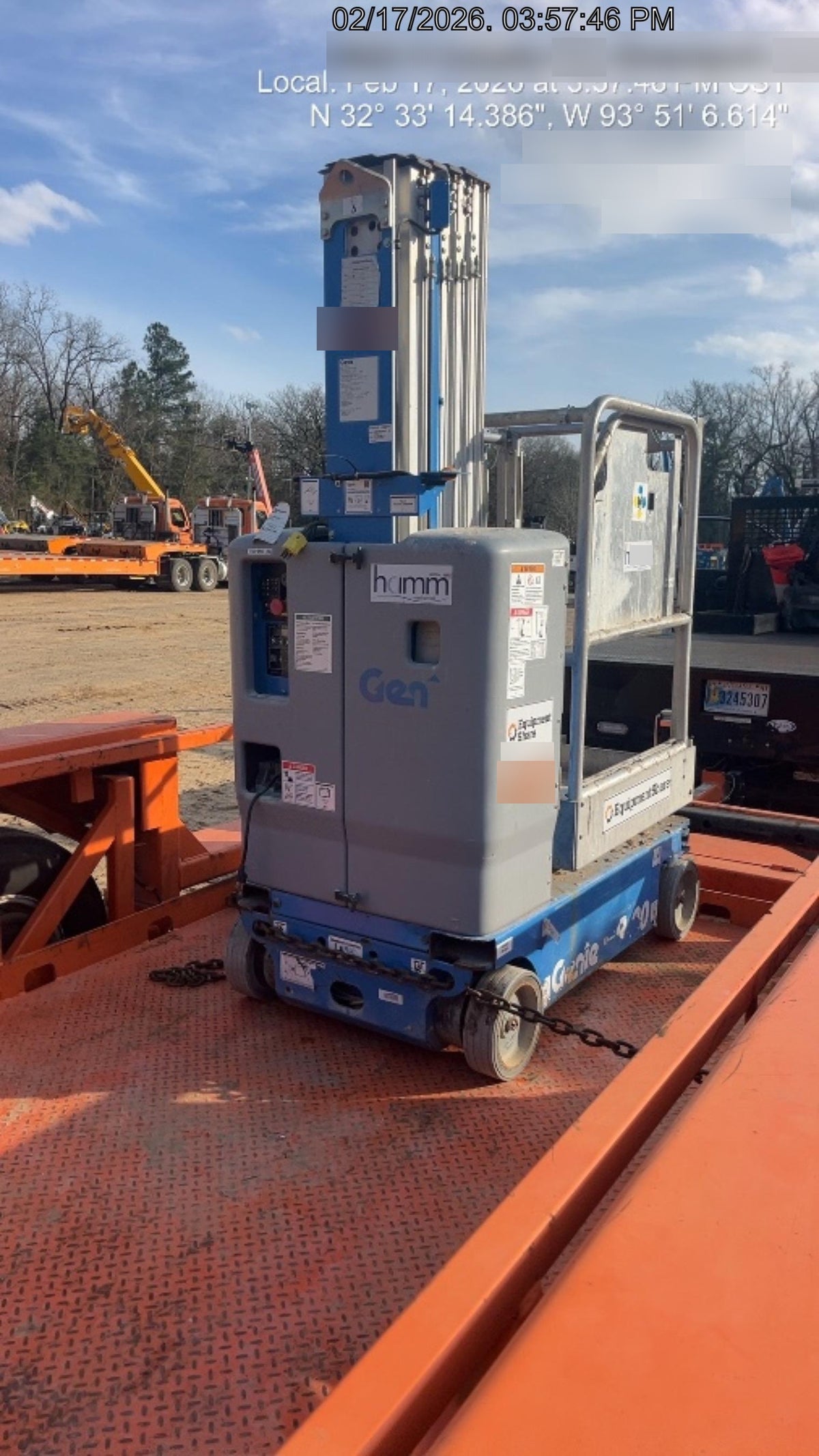 2020 GENIE GR-20
