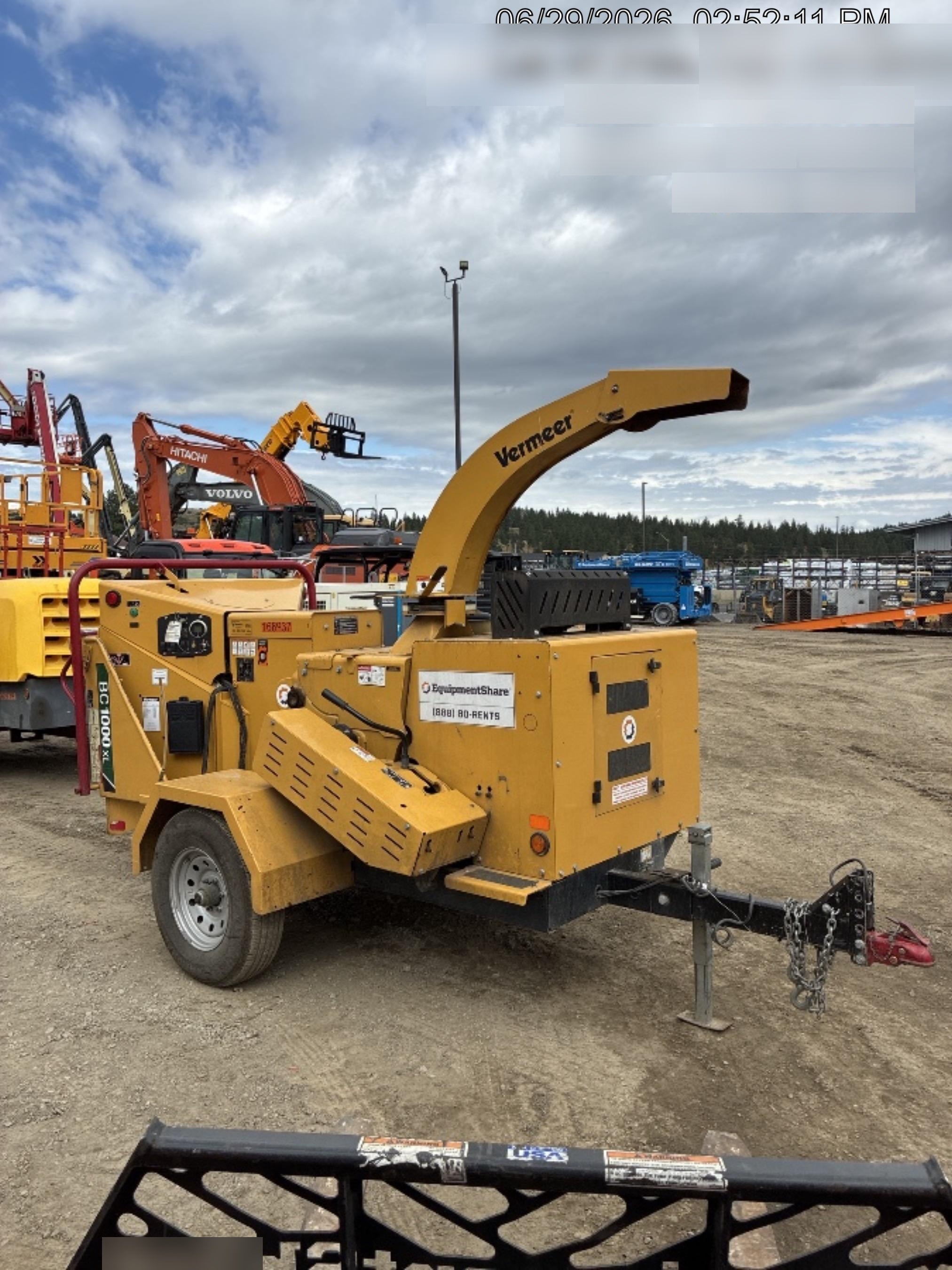 2021 VERMEER BC1000XL Gas