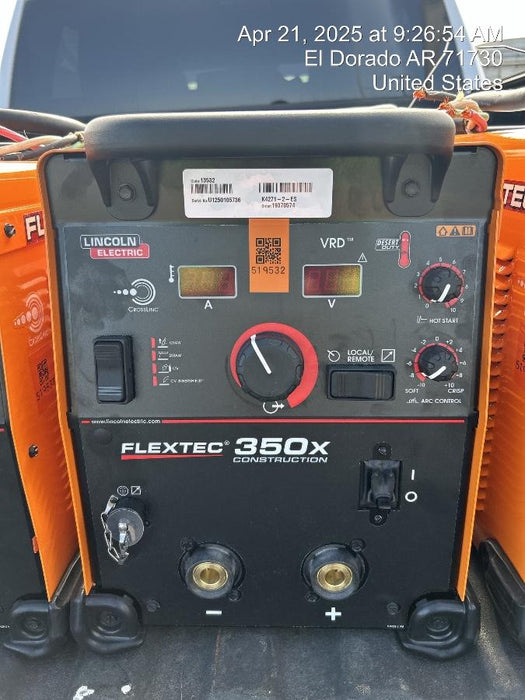 2025 LINCOLN ELECTRIC FLEXTEC 350X