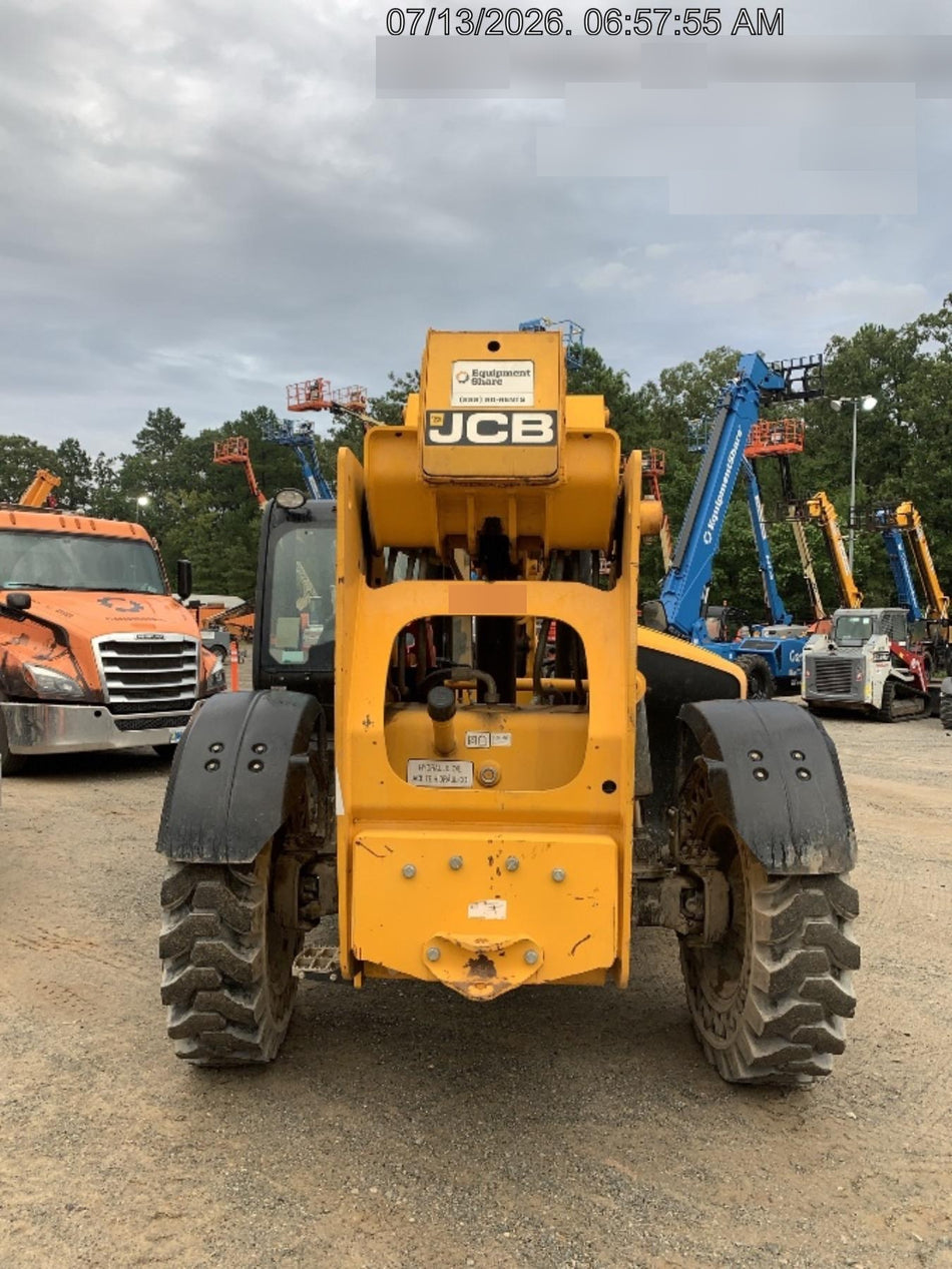 2020 JCB 509-42 Canopy, Solid Tires, Work Lights, Beacon, Aux Hydraulics, Back up Alarm, Lifting Eye, ES Decals