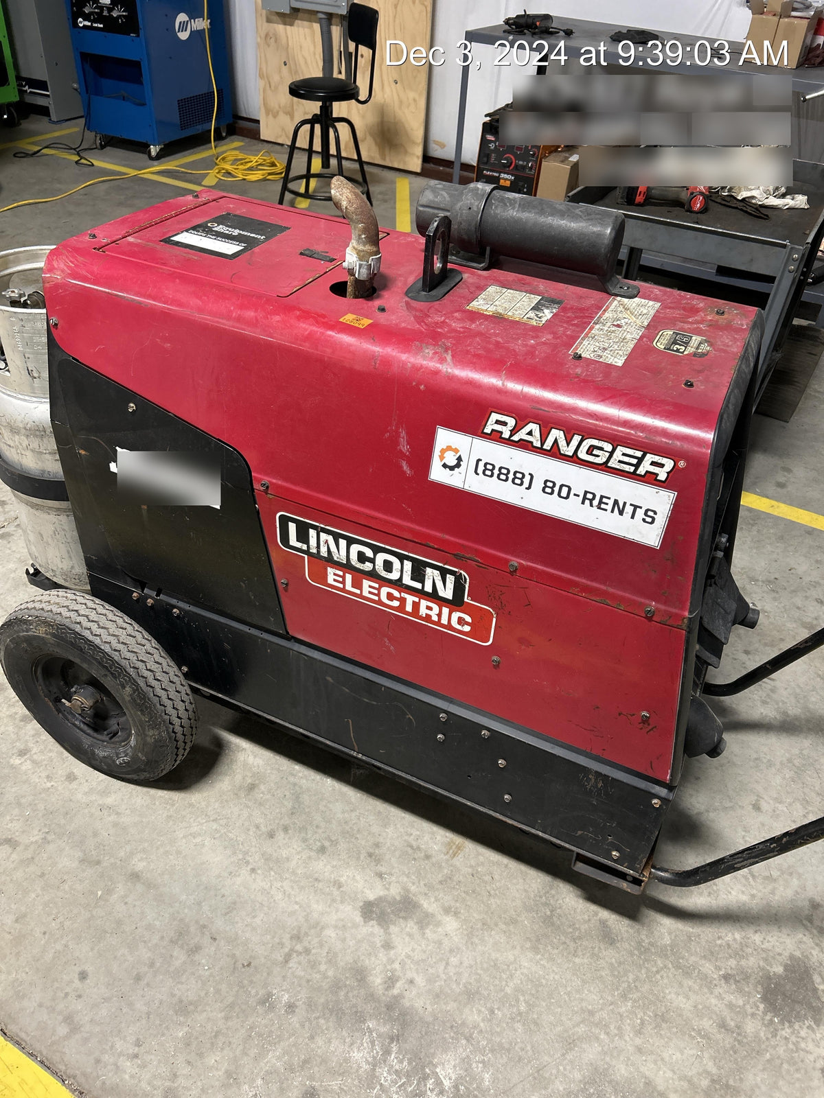 2021 Lincoln Electric Ranger 305 LPG Ranger® 305 LPG Engine Driven Welder
(Kohler®) One-Pak