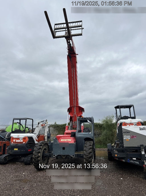 2019 Manitou MTA8044 MTA 8044 - 74 HP T4, Canopy, Worklights/Strobe, Beacon, 66" Carriage, 48" Forks, Solid Tires, Lift Hook, Aux Hydraulics