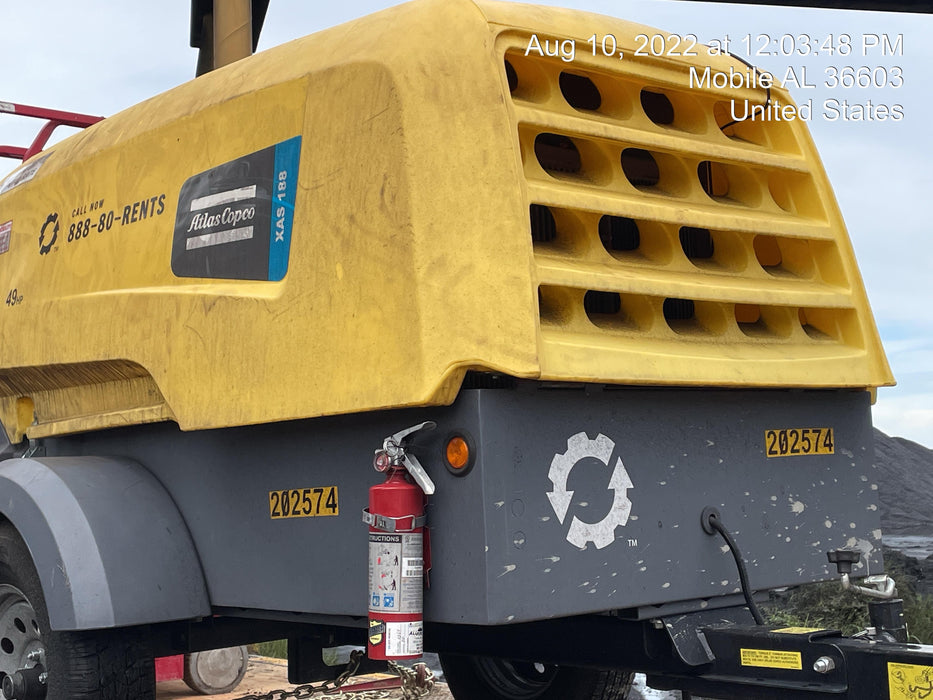 2022 ATLAS COPCO XAS188 CWK