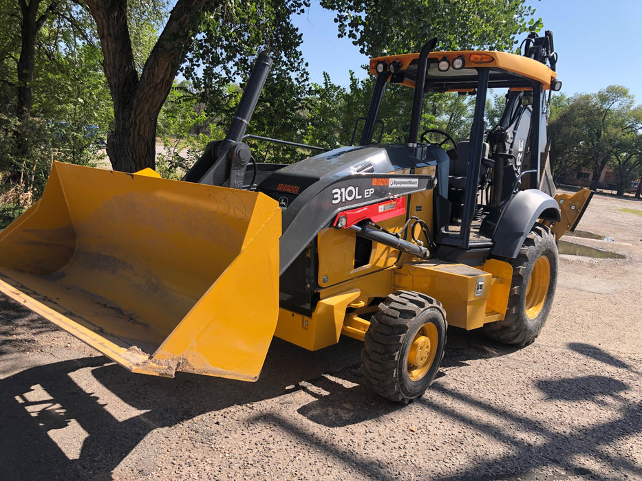 2020 John Deere 310LEP - Extendable Stick Canopy, 4WD, Extendable Stick, Pilot Controls, 2 Way Hydraulics, TAG Manual QC