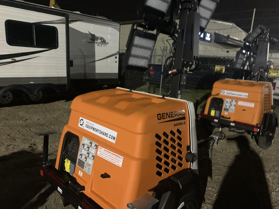2023 Generac MLT2 Diesel, Flex Switch 120V Input, Powerzone Controller, 
(4) 320W LED Lights, 4kW Generator, 39.9 Gal Fuel Tank, 2" Ball, T3