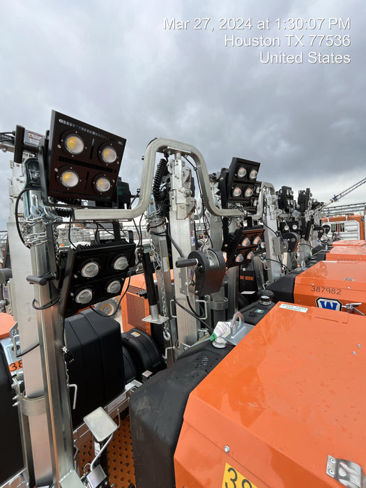 2024 Wanco WLTT-4MM4K Diesel, Deep Sea Controller, Shore Power Plug, Auto Start, (4) 350W LED Floodlights, 4kW Generator, 60 Gal Fuel Tank, 2" Ball, T3