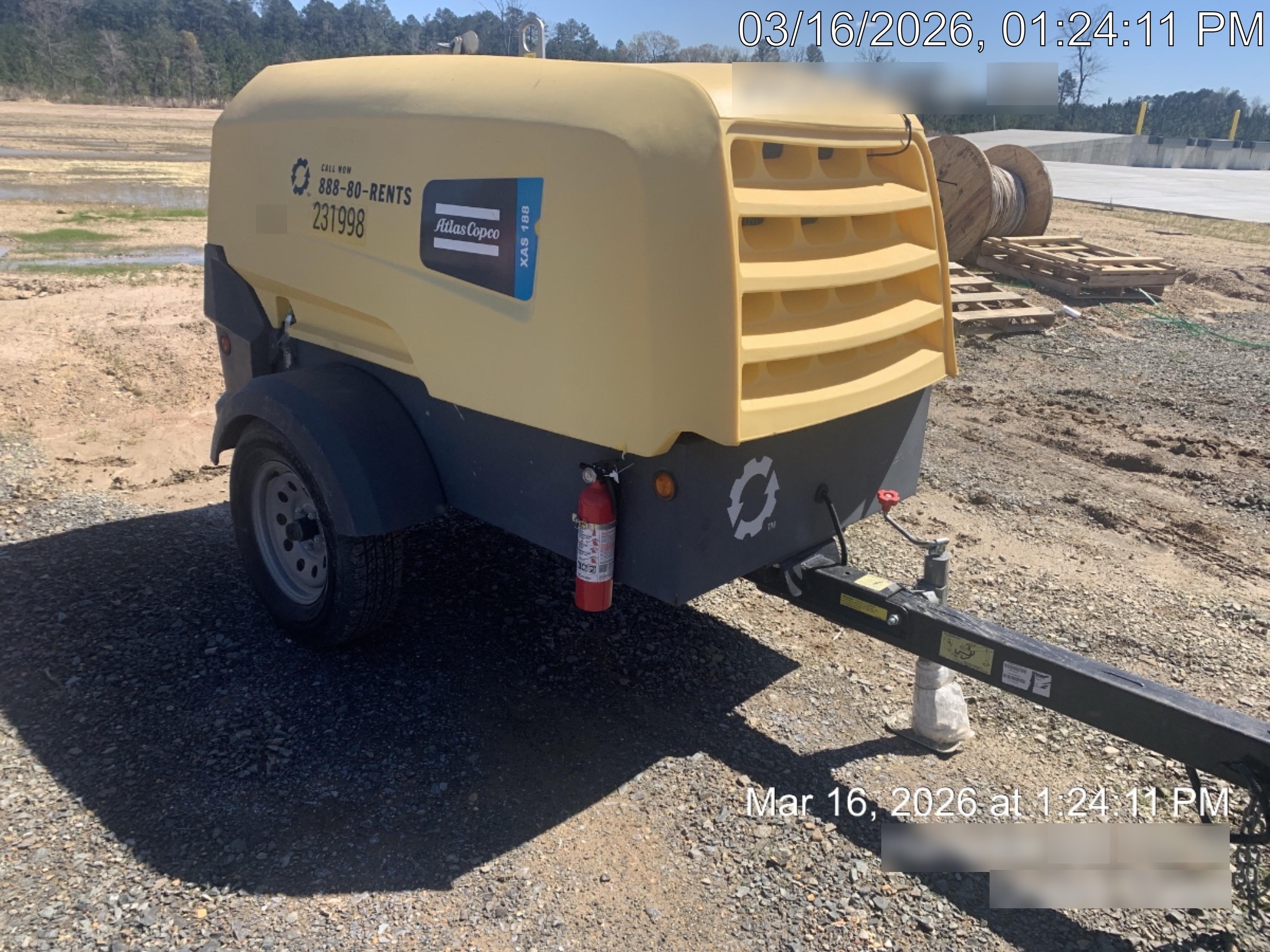 2022 ATLAS COPCO XAS188 CWK