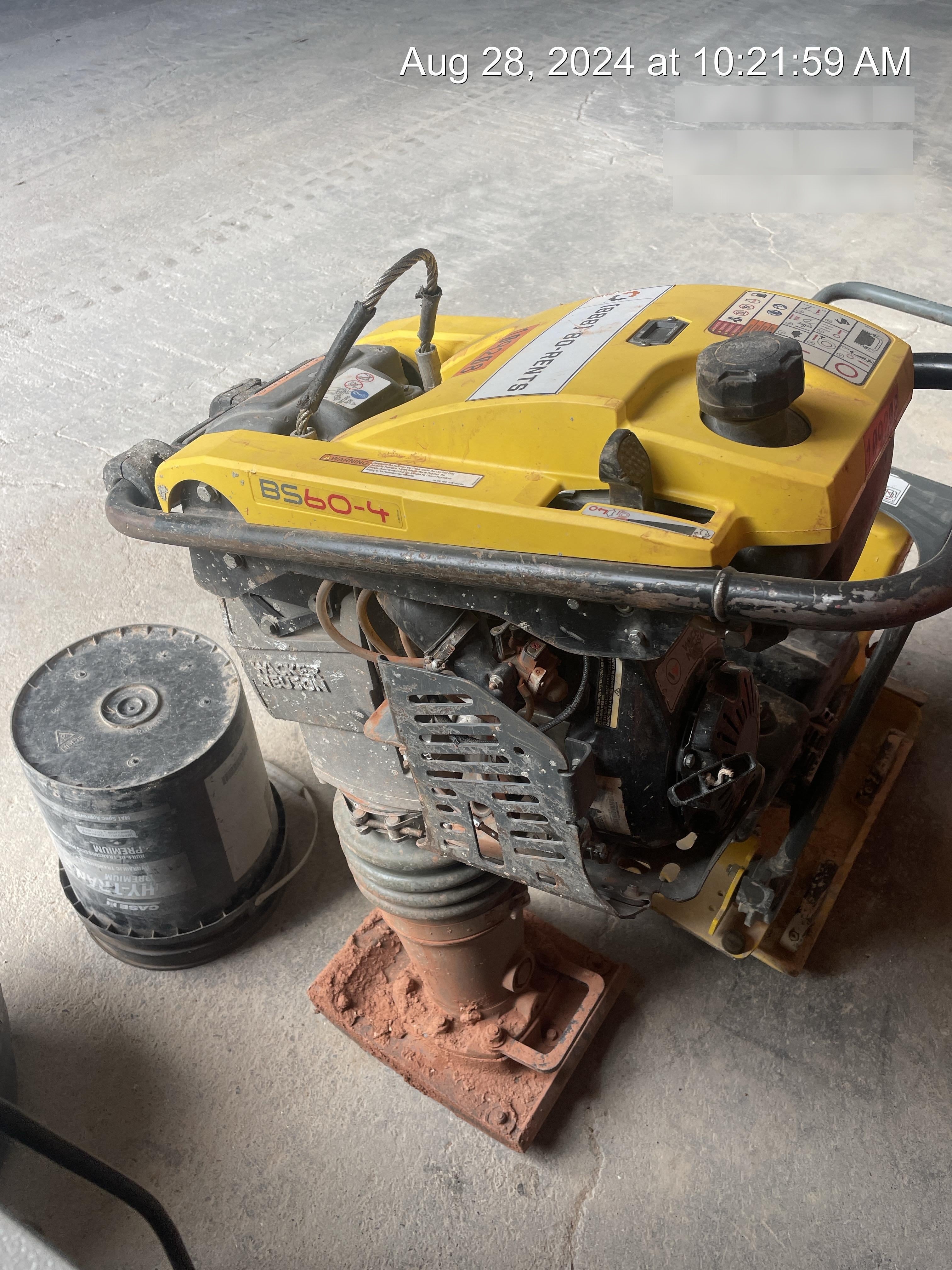 2020 WACKER NEUSON BS60-4As