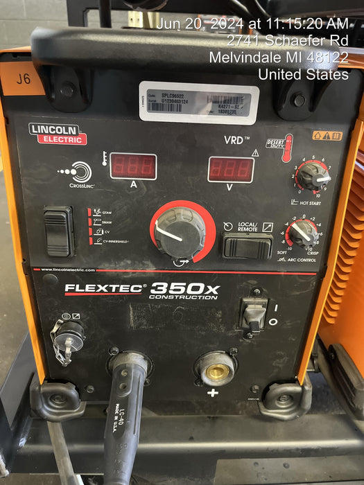 2023 LINCOLN ELECTRIC FLEXTEC 350X