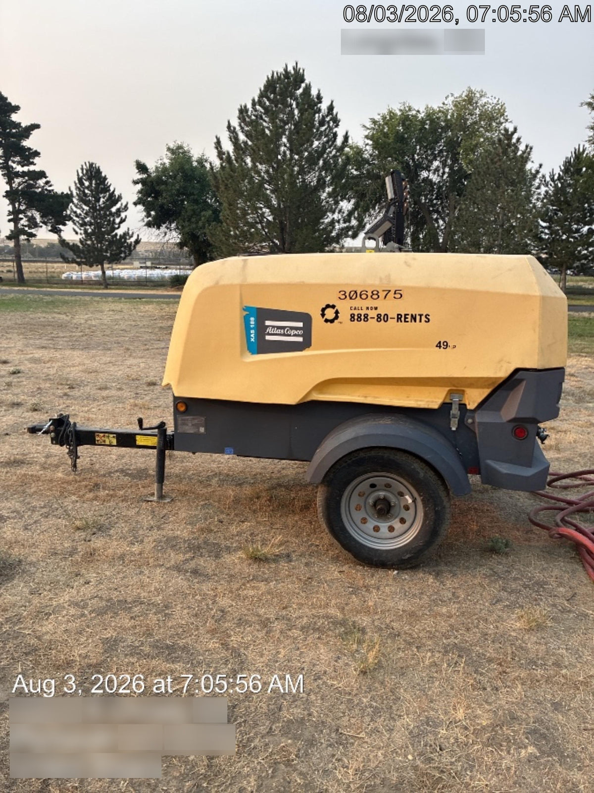 2023 ATLAS COPCO XAS188 CWK