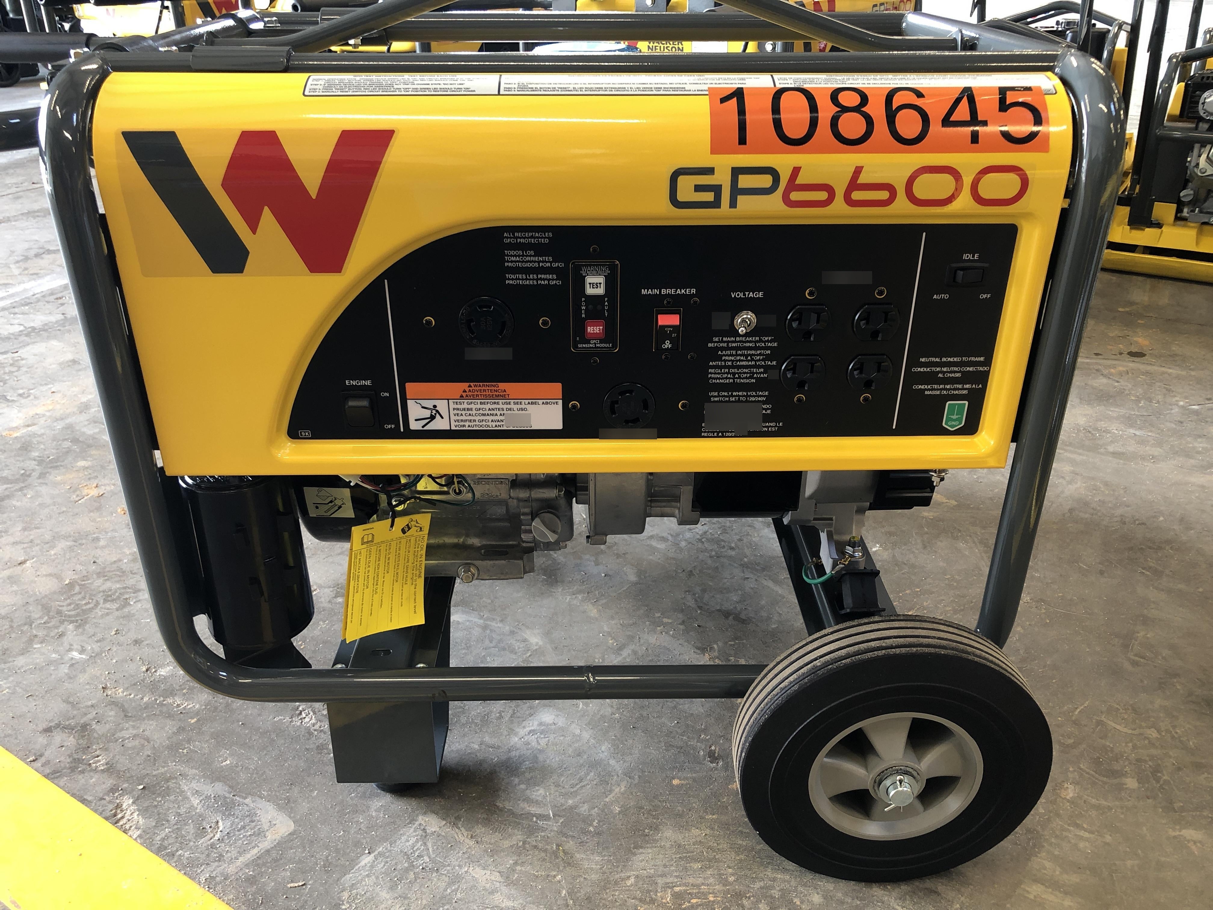 2020 WACKER NEUSON GP6600A