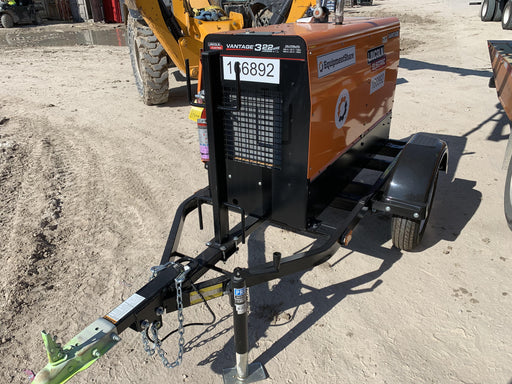 2021 Lincoln Electric Vantage 322 Vantage 322 Ready Pak 3 w/ Decals, ORANGE (includes trailer, cable rack, fender light kit) NO Telematics