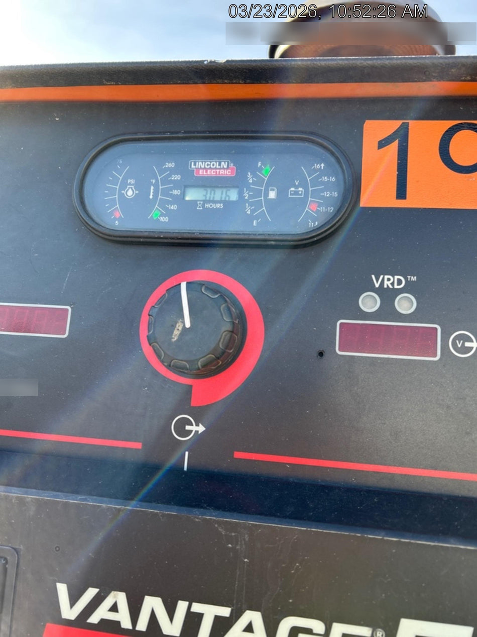 2021 Lincoln Electric Vantage 549X Ready Pak 3, ORANGE (includes trailer, cable rack, fender light kit)