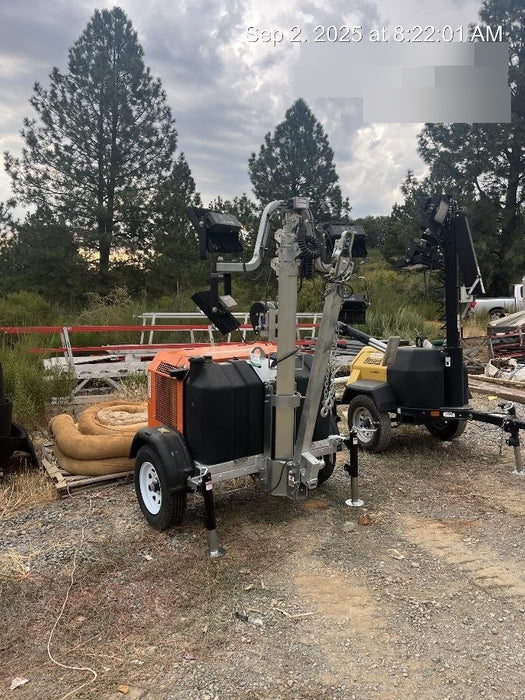 2024 Wanco WLTT-4MM4K Diesel, Deep Sea Controller, Shore Power Plug, Auto Start, (4) 350W LED Floodlights, 4kW Generator, 60 Gal Fuel Tank, 2" Ball, T3