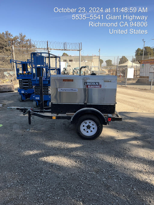 2024 Lincoln Electric LE400 Kubota V1505, Trlr, Cable Rack, Light Kit, ES Decals, T3