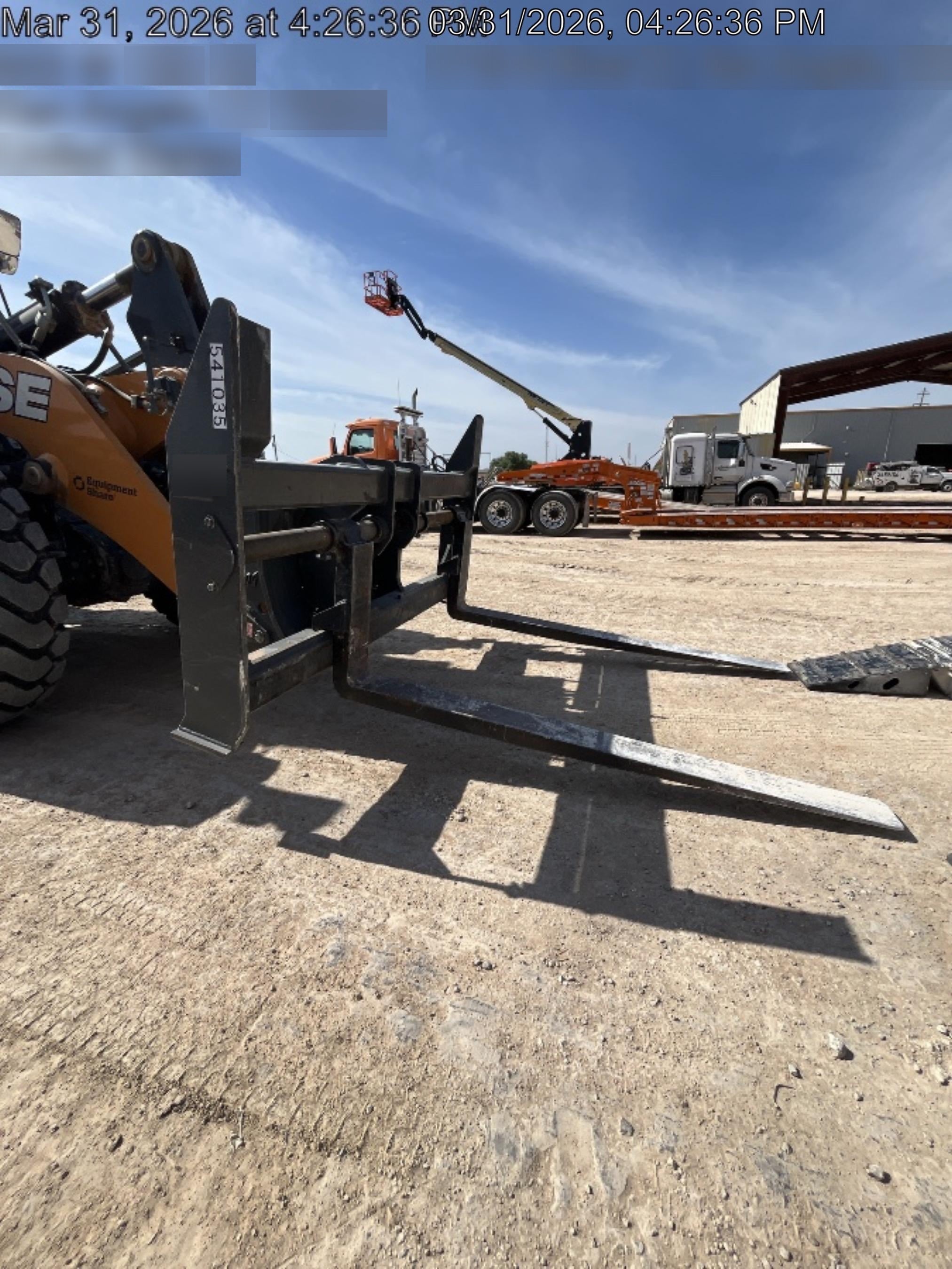 2025 CASE Case 96" Fork Set
