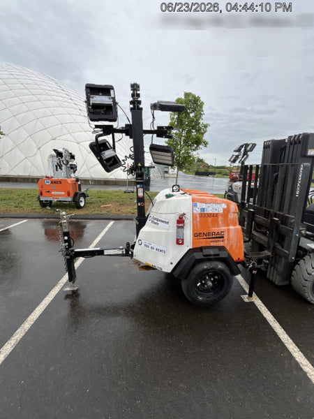 2023 Generac MLT2 Diesel, Flex Switch 120V Input, Powerzone Controller, (4) 320W LED Lights, 4kW Generator, 39.9 Gal Fuel Tank, 2" Ball, T3