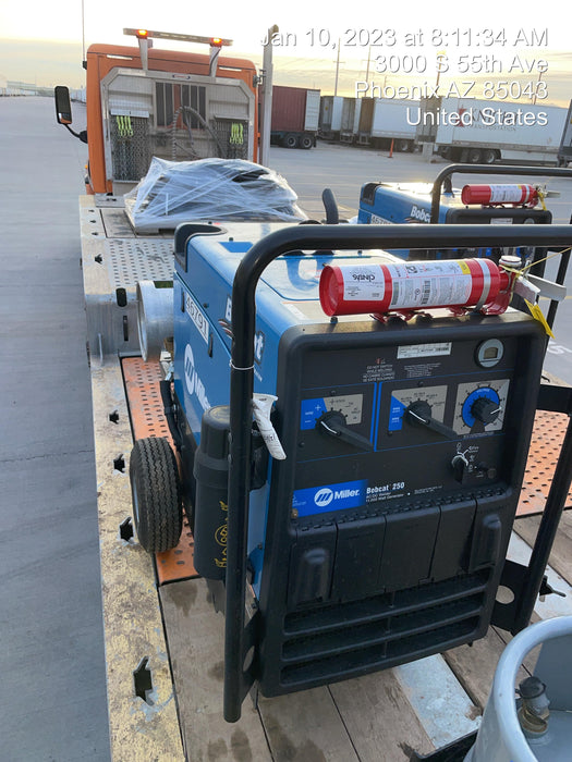 2019 Miller Electric BOBCAT 250 Standard w/Running Gear, Bracket, Hose