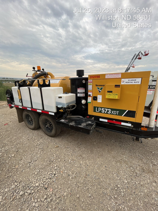 2023 Vac-Tron LP573XDT T4 Koehler Diesel Engine, 500 Gallon Debris Tank, x2 100 Gallon Water Tanks