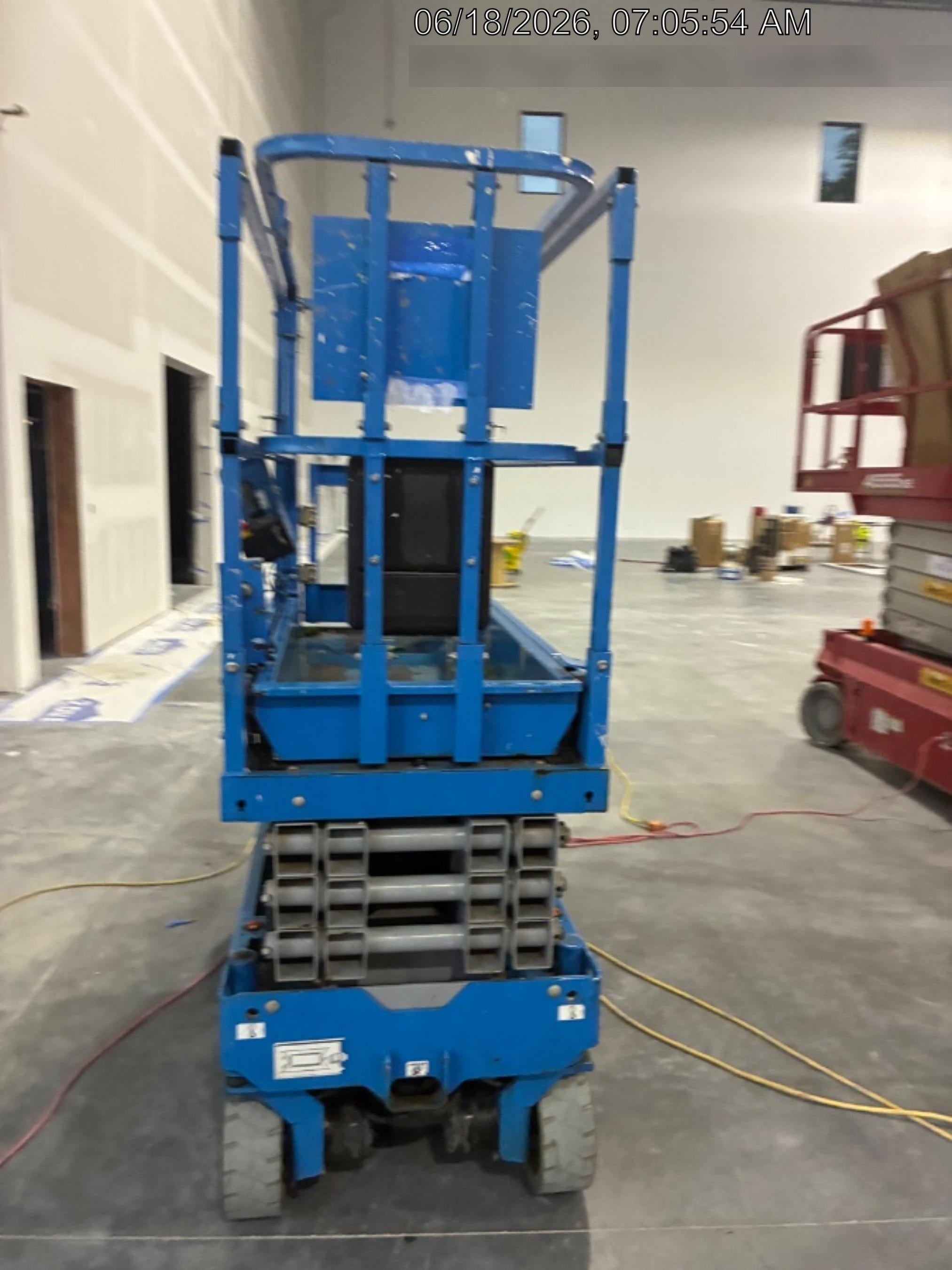 2020 Genie GS-1930 Solid Non Marking Tires, Beacon, Folding rails with half height swing gate, 800W Inverter