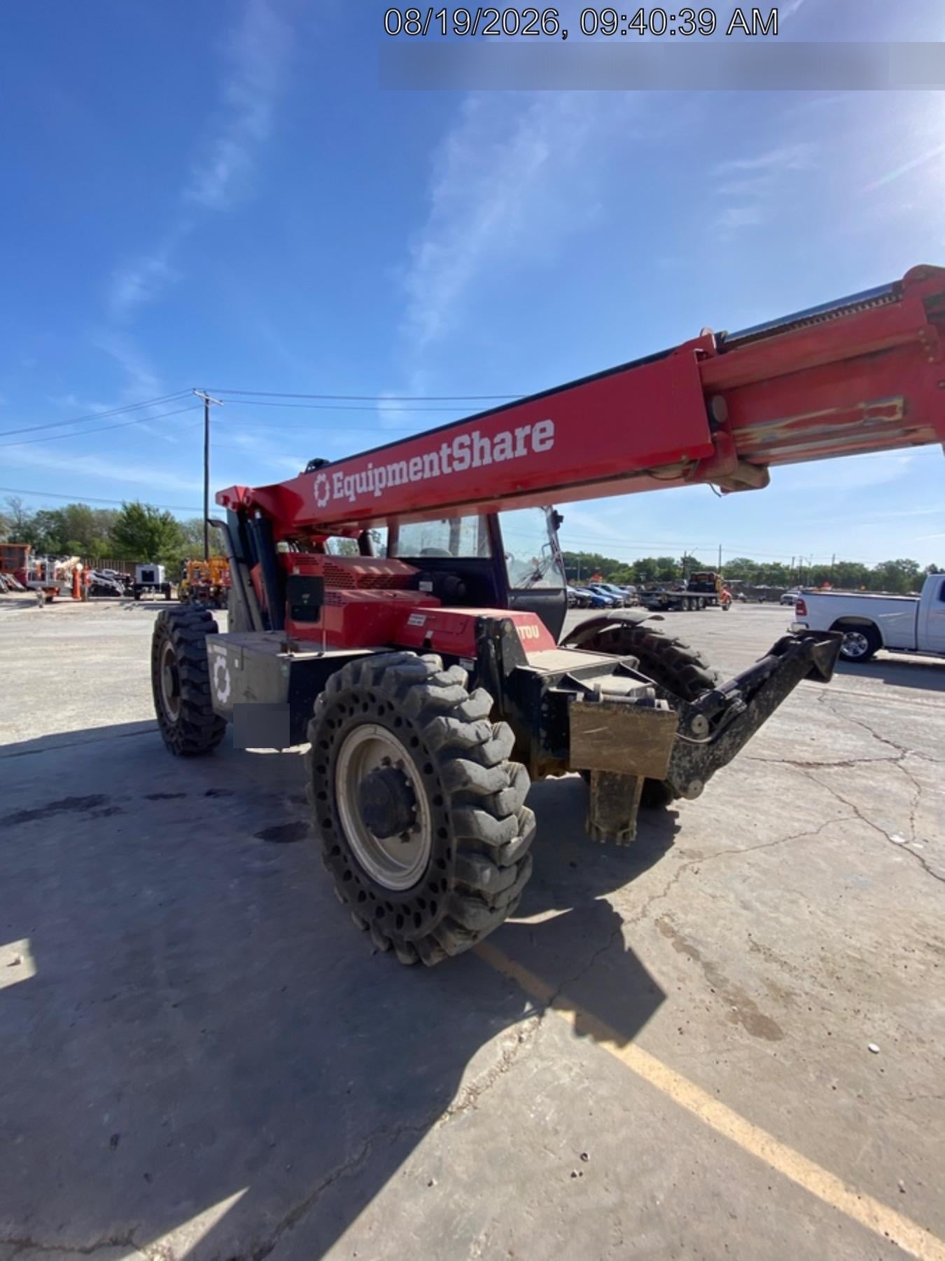 2022 Manitou MTA10055 120Hp Dsl, Cab/Heat/Air, Sld Tires, LED WL, Bcn, L Hook, EST-Kpd